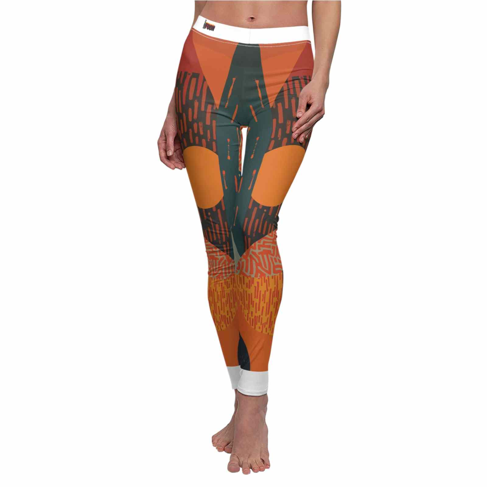 Premium Designer Women's High Waist Leggings - Unique Patterned, Sustainable Activewear & Yoga Pants