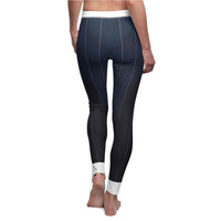 Lifestyle shot of Designer Women's High Waist Yoga Leggings designed by Christofffe, combining fashion and functionality for the active woman.
