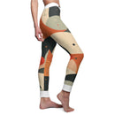 Stylish Women's Leggings featuring a unique art design, showcasing a comfortable all-day fit perfect for fitness and lounge. These statement leggings are designed by Christofffe and offer sport-luxe vibes with high-waist construction, squat-proof capability, and 4-way stretch for excellent mobility. Ideal for any exercise or athleisure look, these seamless gym leggings provide compression and comfort for a stylish workout.