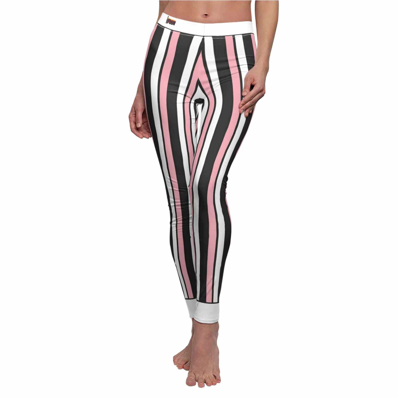 Designer High Waist Leopard Leggings - Premium Sustainable Yoga & Activewear for Women