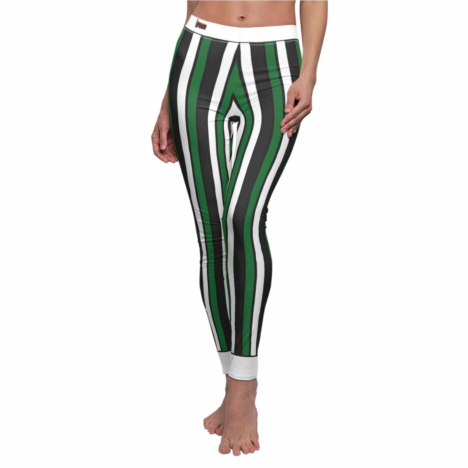 Chic High Waist Yoga Leggings For Women - Premium Sustainable Activewear, Unique Designer Artwear, Stylish Everyday Comfort