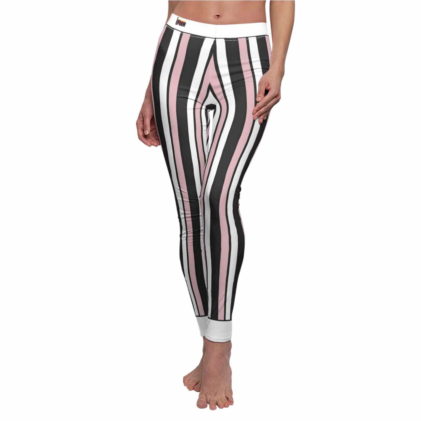 Trendy Women's Designer Leggings - High Waist, AOP Activewear for Yoga, Workout & Everyday Style