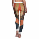 Vibrant Women's Casual Leggings showcase a unique pattern and vibrant colors, perfect for activewear. These designer leggings are high-waist and made from 4-way stretch material for maximum comfort. Ideal for the gym or casual outings, they are squat-proof and provide excellent compression, making them seamless athleisure leggings perfect for any lifestyle.