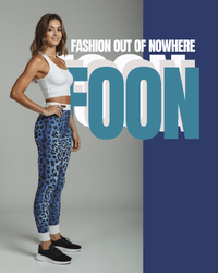 Blue Leopard Print Leggings for Women, Casual Activewear, Fitness, Yoga, Loungewear, Stylish Athleisure Bottoms - Studio Nowhere All Over Prints