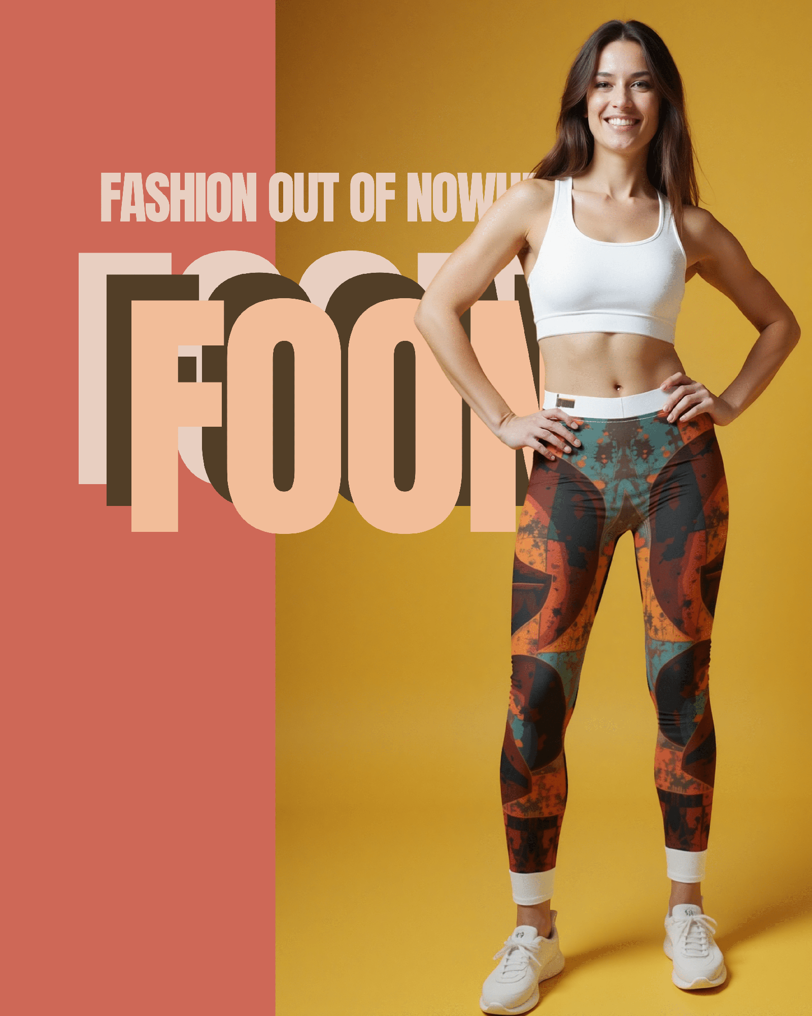 Designer Bohemian Leopard Printed High Waist Yoga Leggings for Women - Eco-Friendly Premium Quality