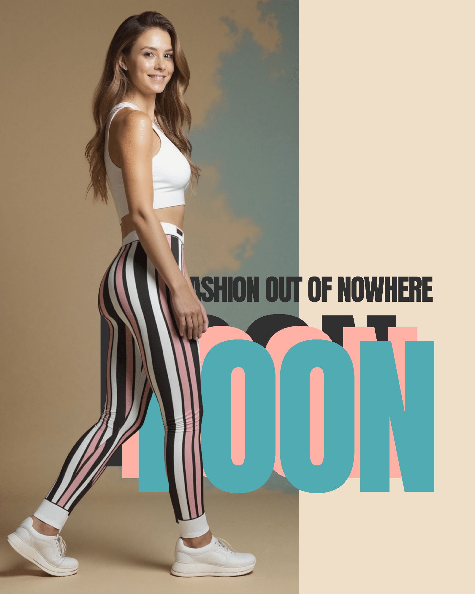 Designer High Waist Leopard Leggings - Premium Sustainable Yoga & Activewear for Women
