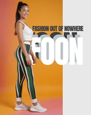 Chic Striped Leggings for Women, Casual Wear, Activewear, Yoga Pants, Trendy Loungewear, Everyday Comfort, Fashionable Athleisure - Studio Nowhere All Over Prints
