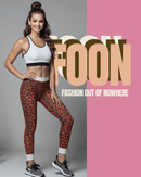 Fierce Leopard Print Leggings, Trendy Fitness Wear, Stylish Loungewear, Wild Animal Print, Perfect for Workouts & Casual Outings - Studio Nowhere All Over Prints