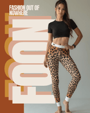 Leopard Print Casual Leggings for Women, Trendy Workout Pants, Fitness Leggings, Fashionable Homewear, Unique Gift for Her - Studio Nowhere All Over Prints