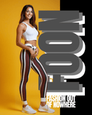 Stylish Striped Casual Leggings, Fashion Leggings for Women, Athletic Wear, Trendy Activewear, Unique Gift for Her, Everyday Comfort, [...] - Studio Nowhere All Over Prints