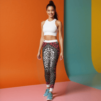 Trendy Women's Leggings, Stylish Activewear for Yoga and Fitness, Perfect Gift for Birthdays, Loungewear, Casual Comfort - Studio Nowhere All Over Prints