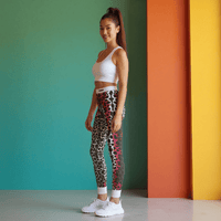 Trendy Women's Leggings, Stylish Activewear for Yoga and Fitness, Perfect Gift for Birthdays, Loungewear, Casual Comfort - Studio Nowhere All Over Prints