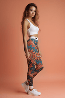 Vibrant Bohemian Women's Leggings, Colorful Casual Wear, Comfortable Active Leggings, Festival Ready Leggings, Gift for Her, Yoga Pants - Studio Nowhere All Over Prints