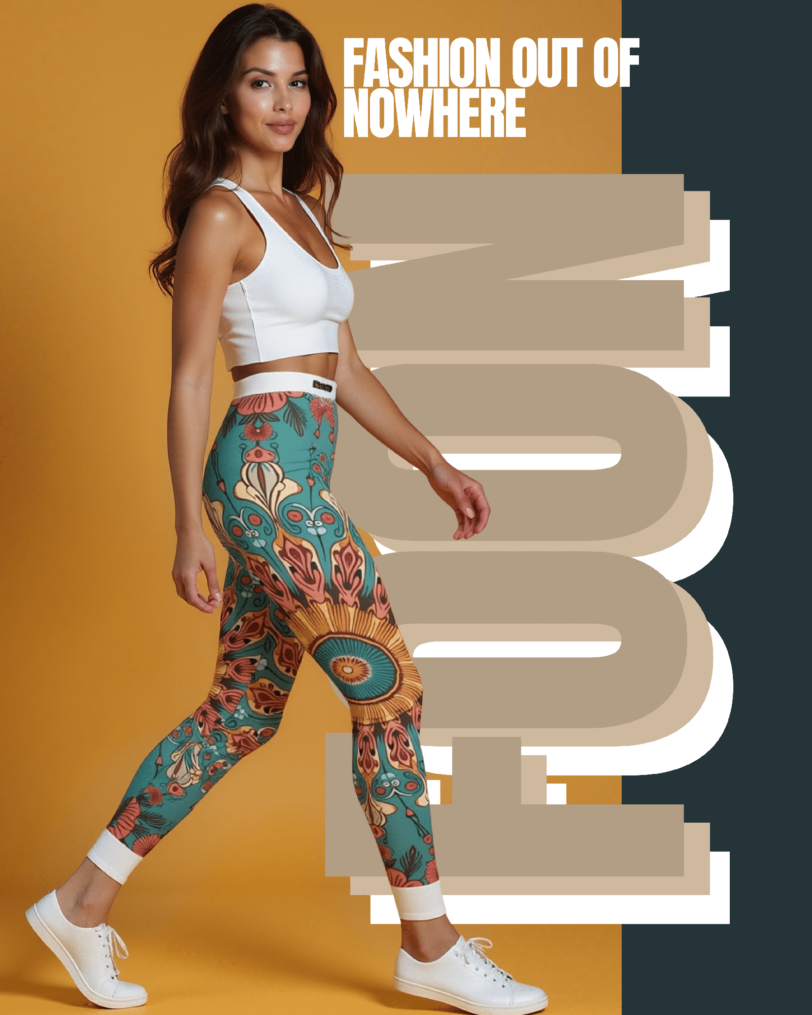 Christofffe Designer Yoga Leggings for Women, Premium Floral Print High Waist Activewear