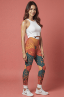 Vibrant Women's Casual Leggings, Colorful Activewear Leggings, Fitness Leggings, Hipster Leggings, Trendy Work - Out Pants - Studio Nowhere All Over Prints