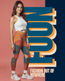 Vibrant Women's Casual Leggings, Colorful Activewear Leggings, Fitness Leggings, Hipster Leggings, Trendy Work - Out Pants - Studio Nowhere All Over Prints