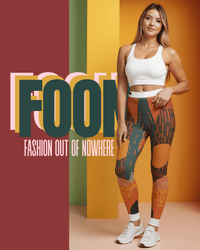 Vibrant Women's Casual Leggings, Colorful Stretchy Pants, Activewear, Fitness Leggings, Unique Patterned Tights - Studio Nowhere All Over Prints