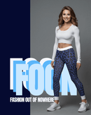 Women's Blue Leopard Print Leggings - Casual Activewear, Lounge Pants, Gift for Fitness Enthusiasts, Everyday Wear, Stylish Yoga Pants - Studio Nowhere All Over Prints